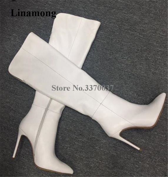 women pointed toe suede leather thin heel knee high boots side zipper-up high heel long boots club dress shoes, Black
women pointed toe suede leather thin heel knee high boots side zipper-up high heel long boots club dress shoes, Black