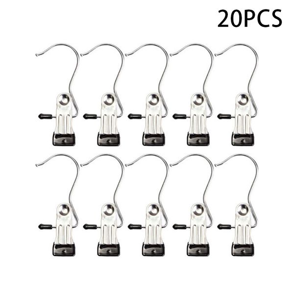 20pcs portable metal clip hooks clothes pin boot shoes hanger hold clips hooks home laundry metal hook
20pcs portable metal clip hooks clothes pin boot shoes hanger hold clips hooks home laundry metal hook