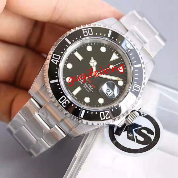 5 styles king of divers ks master sea dweller 126600 126660 126603 ss904l creamic bezel eta 2836 automatic movement luxury mens wristwatch, Slivery;brown
5 styles king of divers ks master sea dweller 126600 126660 126603 ss904l creamic bezel eta 2836 automatic movement luxury mens wristwatch, Slivery;brown