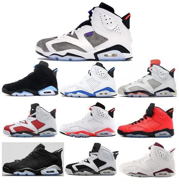 2019 bred 6 basketball shoes psg 6s unc black carmine white infrared men sport blue red oreo alternate oreo black cat sneakers
2019 bred 6 basketball shoes psg 6s unc black carmine white infrared men sport blue red oreo alternate oreo black cat sneakers