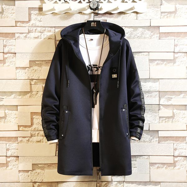 men nice autumn voguelong jacket trench coats men fashion hooded solid elastic windbreaker pocket trench jackets, Black;brown
men nice autumn voguelong jacket trench coats men fashion hooded solid elastic windbreaker pocket trench jackets, Black;brown