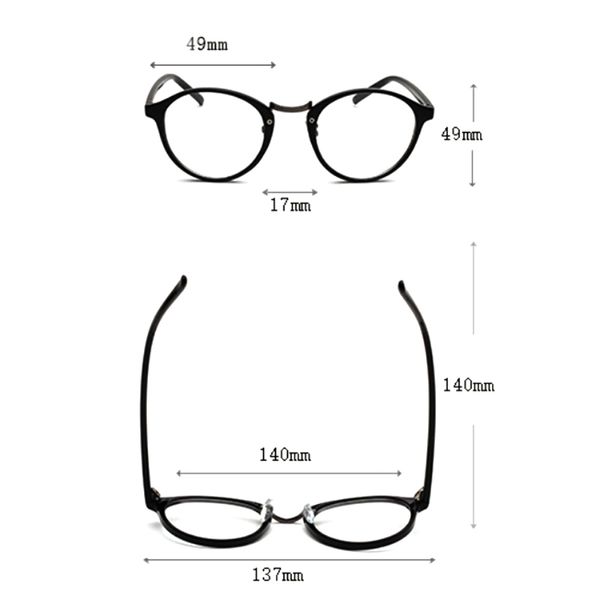 women men transparent round glasses clear frame spectacle myopia glasses eye glasses frame nerd optical frames clear, Silver
women men transparent round glasses clear frame spectacle myopia glasses eye glasses frame nerd optical frames clear, Silver