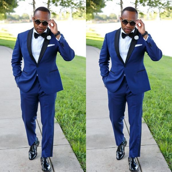 2020 new arrival royal blue groom mens suits one button groomsmen wedding tuxedos shawl lapel prom suit (jacket+pants), Black;gray
2020 new arrival royal blue groom mens suits one button groomsmen wedding tuxedos shawl lapel prom suit (jacket+pants), Black;gray
