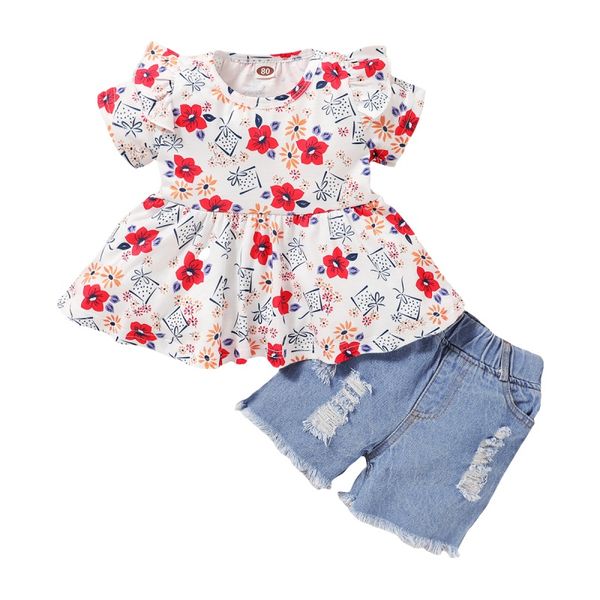 girls clothes girls sets floral summer set kids clothes clothing sets two-piece kids suit children clothing, White
girls clothes girls sets floral summer set kids clothes clothing sets two-piece kids suit children clothing, White