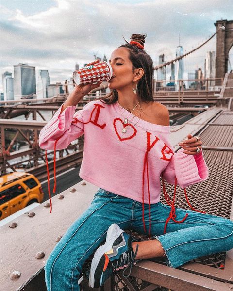 women loose tassels knitted pullover sweater love letters heart pattern long sleeve sweet dropped shoulder knit winter 2019, White;black
women loose tassels knitted pullover sweater love letters heart pattern long sleeve sweet dropped shoulder knit winter 2019, White;black