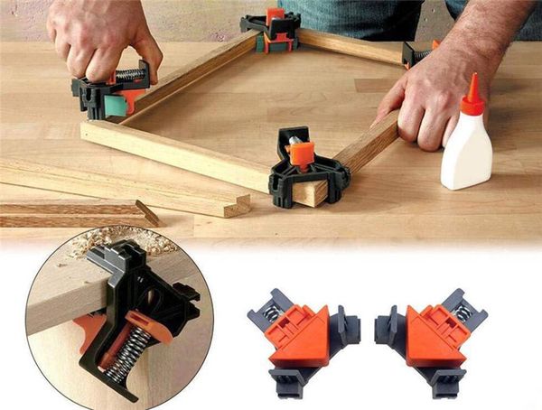 crafts 90 degree right angle clamp fixing clips picture frame corner clamp woodworking hand tool furniture repaire p reinforcement
crafts 90 degree right angle clamp fixing clips picture frame corner clamp woodworking hand tool furniture repaire p reinforcement