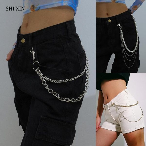 shixin punk layer long pearl / стразы талии брелок металл кошелек pant цепи пояса брелок для ключей женские джинсы аксессуары, Silver
shixin punk layer long pearl / стразы талии брелок металл кошелек pant цепи пояса брелок для ключей женские джинсы аксессуары, Silver