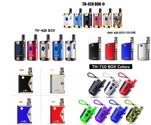 Оригинал 100% Kangvape TH710 TH710 TH420 V1, V2, TH420 II Мини 420 К Коробка Мод комплект с 0,5 мл Керамический картридж Аутентичные катушки
Оригинал 100% Kangvape TH710 TH710 TH420 V1, V2, TH420 II Мини 420 К Коробка Мод комплект с 0,5 мл Керамический картридж Аутентичные катушки