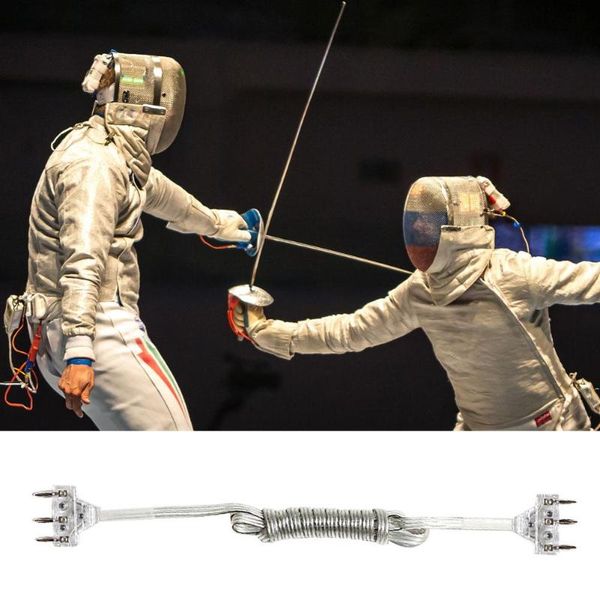 3-pin plug fencing match sabre foil epee body cord cable hand line equipment rubber fencing accessories
3-pin plug fencing match sabre foil epee body cord cable hand line equipment rubber fencing accessories