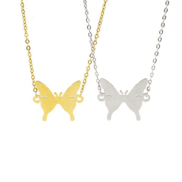 duftgold new animal butterfly dangle drop necklaces cute hiphop stainless steel pendant necklace for women fashion jewelry 2020, Silver
duftgold new animal butterfly dangle drop necklaces cute hiphop stainless steel pendant necklace for women fashion jewelry 2020, Silver