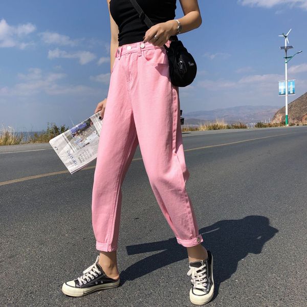 casual jeans woman high waist loose denim harem pants mujer plus size chic jeans for women combinaison pantalon femme, Blue
casual jeans woman high waist loose denim harem pants mujer plus size chic jeans for women combinaison pantalon femme, Blue