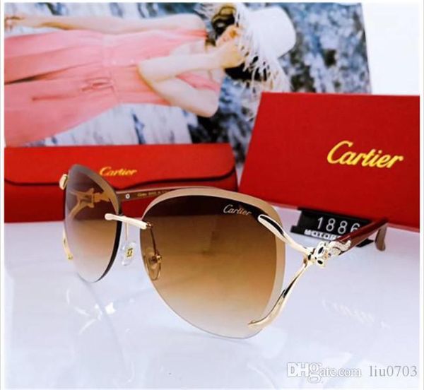 luxury qualtiy new fashion women rimless sunglasses vintage metal thick glass mirror sun glasses star style with box, White;black
luxury qualtiy new fashion women rimless sunglasses vintage metal thick glass mirror sun glasses star style with box, White;black