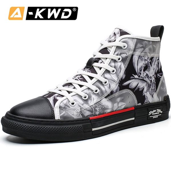 fashion men casual shoes canvas men sneakers 2020 simple high shoes schoenen heren 3d print casual sneakers light, Black
fashion men casual shoes canvas men sneakers 2020 simple high shoes schoenen heren 3d print casual sneakers light, Black