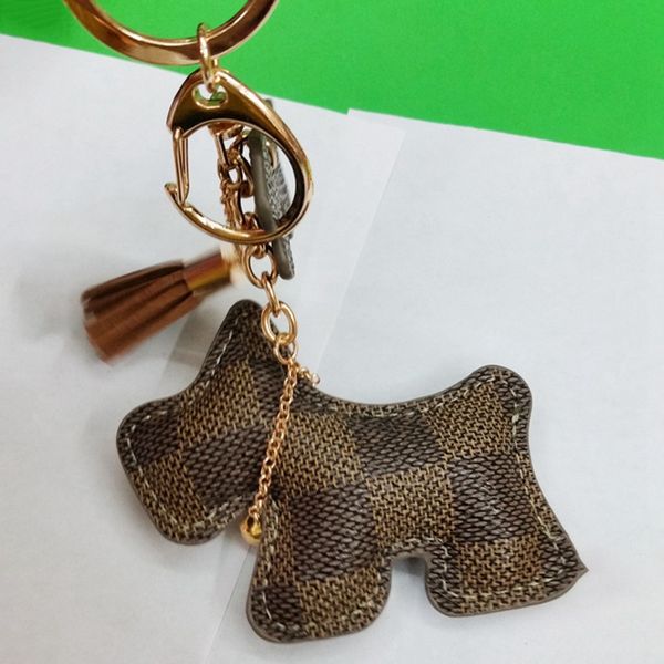 1pcs cute leather dog keychain animal key chain car key ring bag pendant leather tassels ring bell keychain, Silver
1pcs cute leather dog keychain animal key chain car key ring bag pendant leather tassels ring bell keychain, Silver