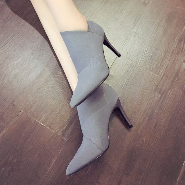 fashion pointed toe high heels women shoes women autumn summer casual fitted female single fashion outwear shoes women, Black
fashion pointed toe high heels women shoes women autumn summer casual fitted female single fashion outwear shoes women, Black