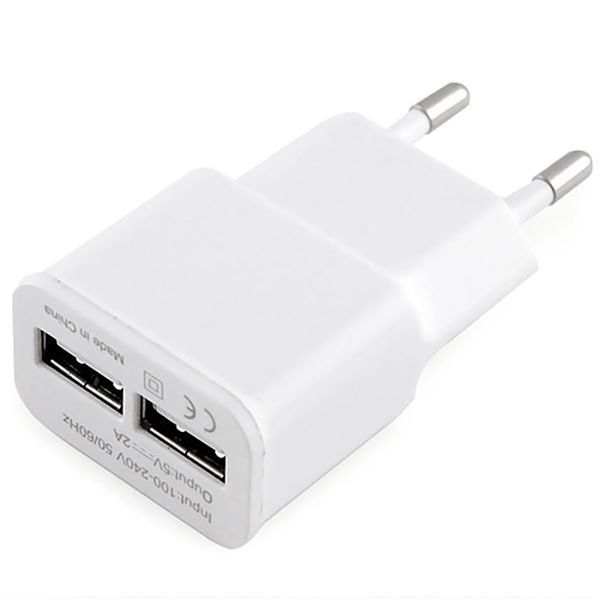 Wall charger power adapter EU plug 5V 2A travel for smartphone iphone MP4 dual usb port charger
Wall charger power adapter EU plug 5V 2A travel for smartphone iphone MP4 dual usb port charger