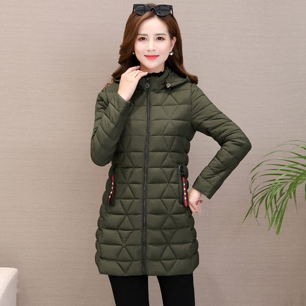 winter cotton-padded jacket women's 2019 new style off season korean-style slim fit mid-length cotton-padded clothes large size, Blue;black
winter cotton-padded jacket women's 2019 new style off season korean-style slim fit mid-length cotton-padded clothes large size, Blue;black