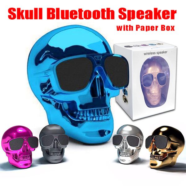 makescc style skull head shape portable wireless bluetooth speaker super bluetooth speakers rechargeable battery music player
makescc style skull head shape portable wireless bluetooth speaker super bluetooth speakers rechargeable battery music player