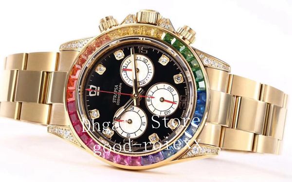 luxury bl factory automatic full pave diamond watches mens cal.4130 chronograph watch men 116598 yellow gold 116595 cosmograph wristwatches, Slivery;brown
luxury bl factory automatic full pave diamond watches mens cal.4130 chronograph watch men 116598 yellow gold 116595 cosmograph wristwatches, Slivery;brown