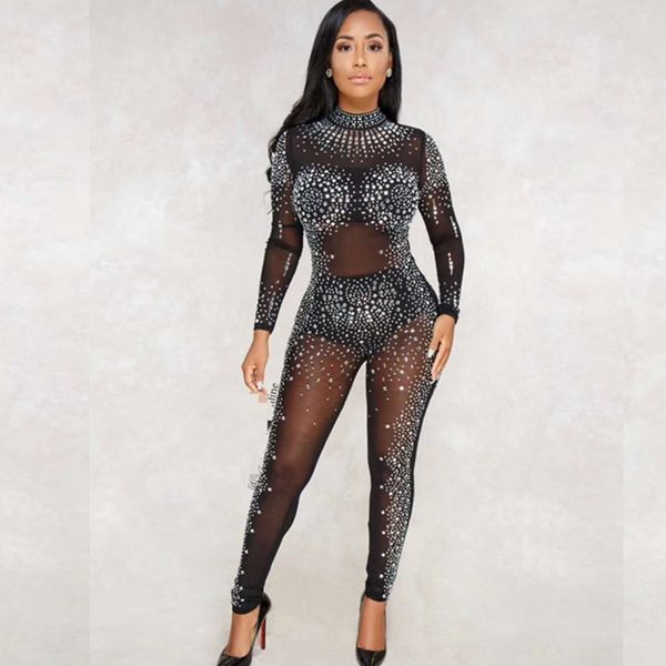 2019 black 3 pieces bandage jumpsuit beading solid mesh women celebrity evening party bodycon deads wholesale good quality, Black;white
2019 black 3 pieces bandage jumpsuit beading solid mesh women celebrity evening party bodycon deads wholesale good quality, Black;white