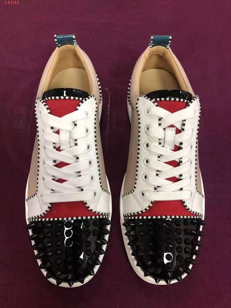 2019 designer shoes mens sandals fashion luxury nail loubou designer women shoes new tin black sneakers red bottom diamond
2019 designer shoes mens sandals fashion luxury nail loubou designer women shoes new tin black sneakers red bottom diamond