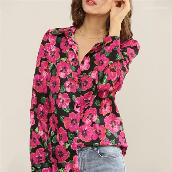 chiffon shirt fashion long sleeve lapel neck clothes designer famale spring shirt womens floral print, White
chiffon shirt fashion long sleeve lapel neck clothes designer famale spring shirt womens floral print, White