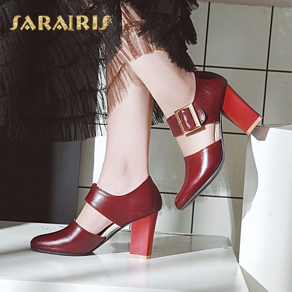 sarairis square high heel mary jane style buckle decoration party wedding office shoes woman pumps larges size 31-48, Black
sarairis square high heel mary jane style buckle decoration party wedding office shoes woman pumps larges size 31-48, Black