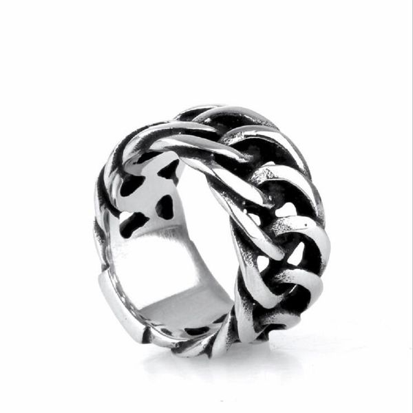 wedding rings retro mesh ring hip hop punk chain twist fashion personality domineering, Slivery;golden
wedding rings retro mesh ring hip hop punk chain twist fashion personality domineering, Slivery;golden