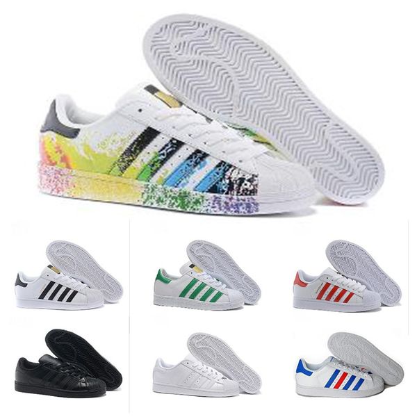 leather super star casual shoes white hologram iridescent junior men superstars 80s sneakers pride women mens trainers 36-45
leather super star casual shoes white hologram iridescent junior men superstars 80s sneakers pride women mens trainers 36-45