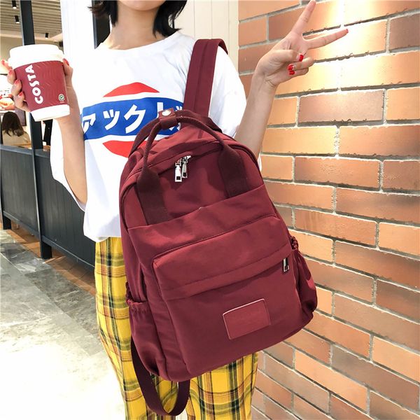 women's large-capacity backpack small backpack female oxford cloth canvas korean trend student bag nylon minimalist bag
women's large-capacity backpack small backpack female oxford cloth canvas korean trend student bag nylon minimalist bag