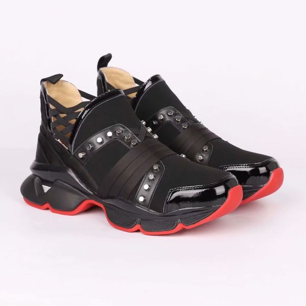 red bottom spike sock shoe men low sneaker luxury casual shoes classic pull-on chunky flat sock shoes black breathable sneaker 39-45
red bottom spike sock shoe men low sneaker luxury casual shoes classic pull-on chunky flat sock shoes black breathable sneaker 39-45