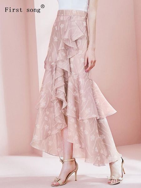 cascading ruffled women's summer high waist skirt 2020new retro print irregular women's pleated skirt xl, Black
cascading ruffled women's summer high waist skirt 2020new retro print irregular women's pleated skirt xl, Black