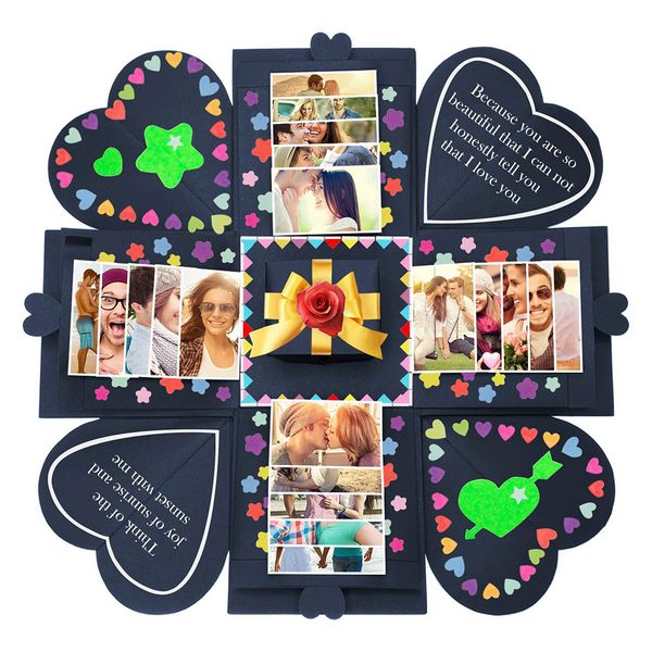 diy surprise love explosion gift box explosion for anniversary scrapbook diy p birthday gift 15x15x15cm
diy surprise love explosion gift box explosion for anniversary scrapbook diy p birthday gift 15x15x15cm