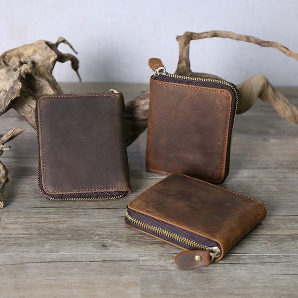 genuine leather men vintage small box purse cowhide zipper square money bag knit mini coin purses crazy horse coin wallet, Red;black
genuine leather men vintage small box purse cowhide zipper square money bag knit mini coin purses crazy horse coin wallet, Red;black