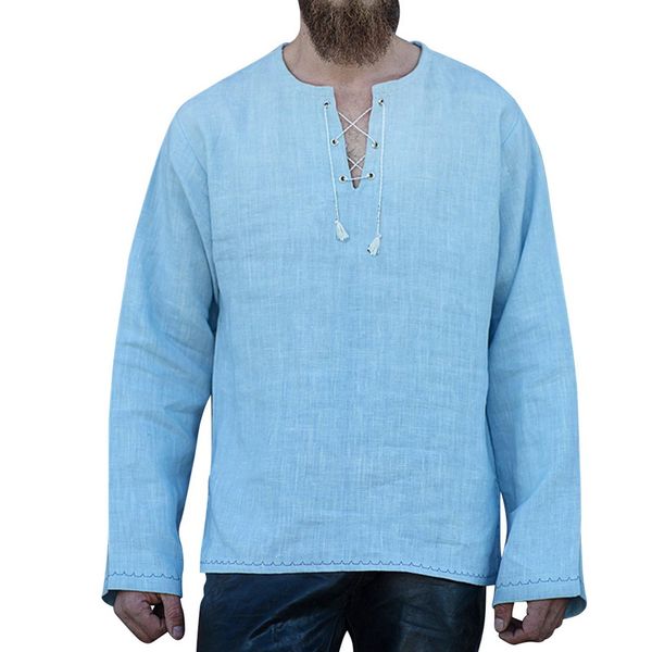 men's spring long sleeve shirts summer mens casual v-neck linen shirts pure color wide loose fashion male drop, White;black
men's spring long sleeve shirts summer mens casual v-neck linen shirts pure color wide loose fashion male drop, White;black