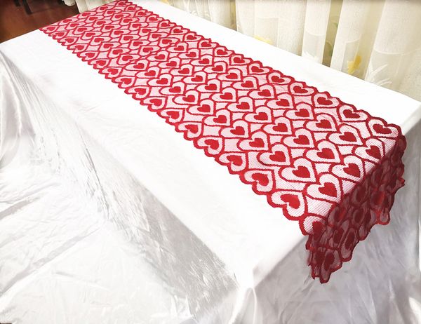 love heart lace table runner tablecloth wedding christmas party banquet dinner decoration
love heart lace table runner tablecloth wedding christmas party banquet dinner decoration