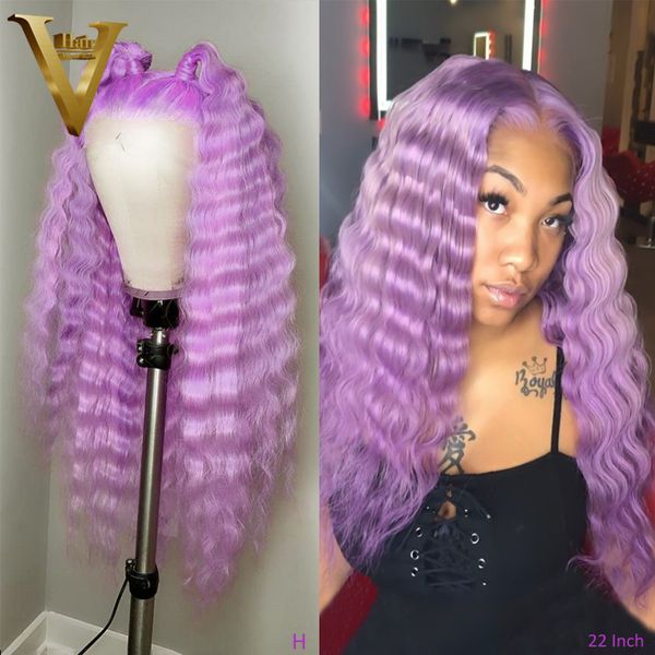 purple deep wave colored human hair wigs red green pink wig 13x4 transparent lace front human hair wigs for women 130 remy, Black;brown
purple deep wave colored human hair wigs red green pink wig 13x4 transparent lace front human hair wigs for women 130 remy, Black;brown