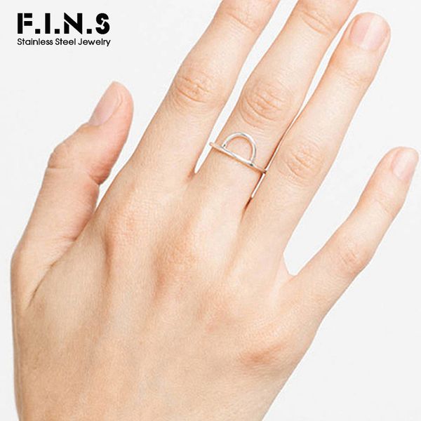 f.i.n.s simple stainless steel rings for women silver gold color hollow out semi-circle rings jewelry geometric ring size 5 6 7, Slivery;golden
f.i.n.s simple stainless steel rings for women silver gold color hollow out semi-circle rings jewelry geometric ring size 5 6 7, Slivery;golden