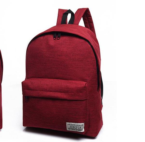 solid color canvas backpack schoolbag tide small fresh college style backpack men and women fashion travel bag ing
solid color canvas backpack schoolbag tide small fresh college style backpack men and women fashion travel bag ing