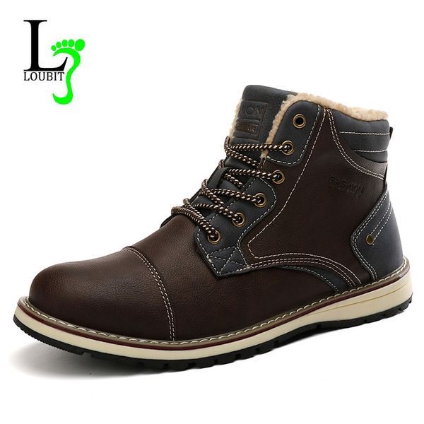 2019 mens boots with fur winter shoes waterproof outdoor snow boots leather casual shoes warm male sneakers ankle botas hombre, Black
2019 mens boots with fur winter shoes waterproof outdoor snow boots leather casual shoes warm male sneakers ankle botas hombre, Black