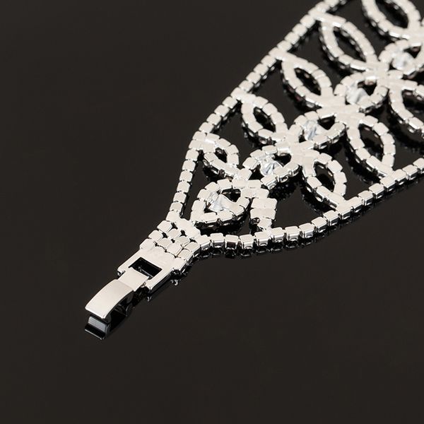 yfjewe femme rhinestone crystal bridal wedding accessories jewelry bracelet fashion new b160, Black
yfjewe femme rhinestone crystal bridal wedding accessories jewelry bracelet fashion new b160, Black