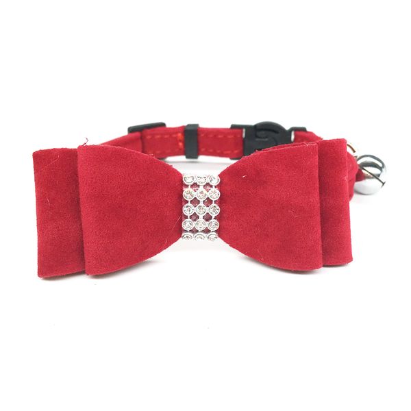 wholesale 12piece/lot cat collar baby puppies dog safety elastic adjustable with bow and bell soft velvet material
wholesale 12piece/lot cat collar baby puppies dog safety elastic adjustable with bow and bell soft velvet material