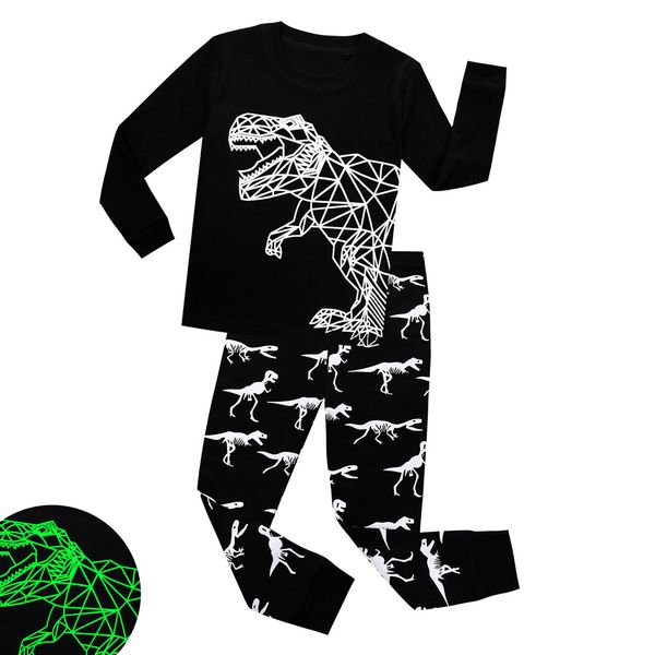 spring autumn children glow in the dark pajamas sets kids dinosaur pajamas kids pijama dragon sleepwear baby nightwear, Blue;red
spring autumn children glow in the dark pajamas sets kids dinosaur pajamas kids pijama dragon sleepwear baby nightwear, Blue;red