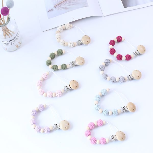 pacifier clip chain baby infant soothie care accessories wood beads prevent drop down paci holder clips teether shower toy 0818
pacifier clip chain baby infant soothie care accessories wood beads prevent drop down paci holder clips teether shower toy 0818
