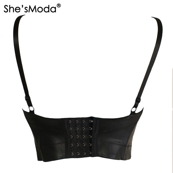 she'smoda matt pu кожаный cut креста bralet женские бюстье бюстгальтер night club party обрезанные top vest plus size, White
she'smoda matt pu кожаный cut креста bralet женские бюстье бюстгальтер night club party обрезанные top vest plus size, White