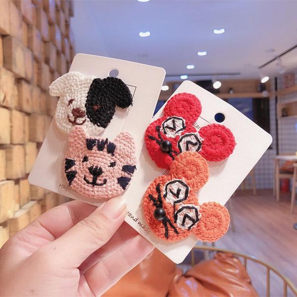 korea style children hair clips cute manual weave cartoon cat mouse animal baby bb hair pins for girl fashion accessories, Slivery;white
korea style children hair clips cute manual weave cartoon cat mouse animal baby bb hair pins for girl fashion accessories, Slivery;white