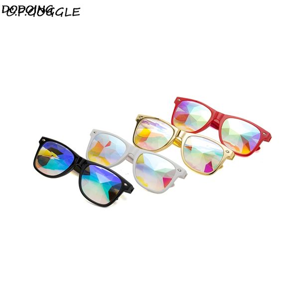 c.f.goggle 2019 new arrival kaleidoscope colorful lens sunglasses black red yellow and white frame for beach rave festival party, White;black
c.f.goggle 2019 new arrival kaleidoscope colorful lens sunglasses black red yellow and white frame for beach rave festival party, White;black