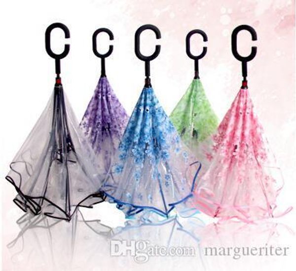 cherry blossom transparent umbrella creative double reverse c type umbrella inverted rain umbrella with c handle
cherry blossom transparent umbrella creative double reverse c type umbrella inverted rain umbrella with c handle