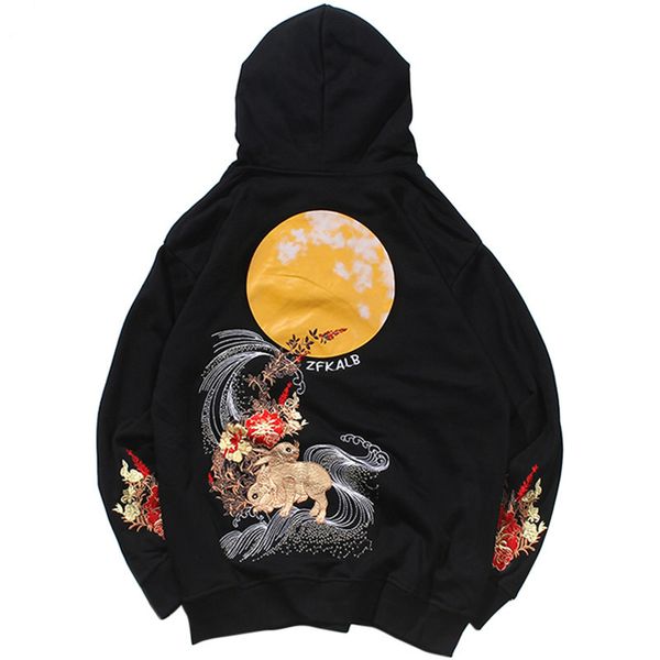 2020 men hip hop hoodie sweatshirt embroidered floral full moon harajuku streetwear hoodie pullover cotton autumn hipster, Black
2020 men hip hop hoodie sweatshirt embroidered floral full moon harajuku streetwear hoodie pullover cotton autumn hipster, Black