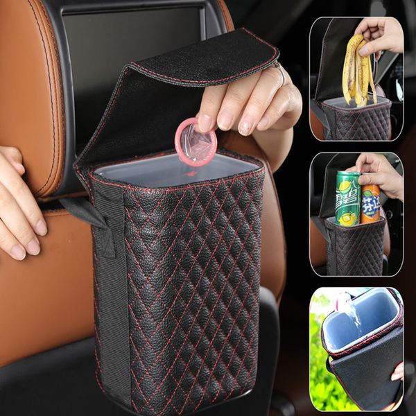 car trash can hanging car storage box storage box multi-function garbage bag interior supplies
car trash can hanging car storage box storage box multi-function garbage bag interior supplies